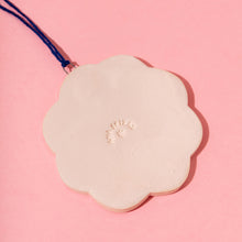 Load image into Gallery viewer, Pink Flower Ornaments / Hanging Ceramics Ornaments