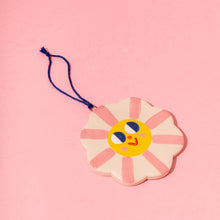 Load image into Gallery viewer, Pink Flower Ornaments / Hanging Ceramics Ornaments