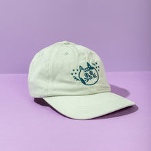 Load image into Gallery viewer, Happy Cat Cap // Light Mint & Teal