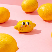 Load image into Gallery viewer, Suspicious Lemon - Handmade Ceramic Piece