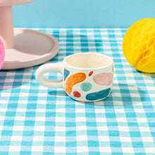 Load image into Gallery viewer, Abstract & Floral / Ceramic Cup