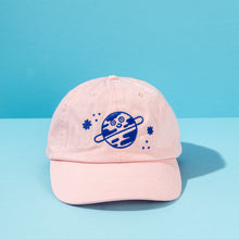 Load image into Gallery viewer, Playful Planet Cap // Light Pink & Blue