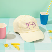 Load image into Gallery viewer, Magic Lemon Cap // Light Yellow & Purple
