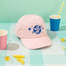Load image into Gallery viewer, Playful Planet Cap // Light Pink & Blue