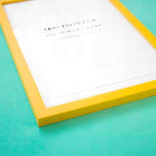 Load image into Gallery viewer, Yellow Oak Frame 21x29,7 (A4)