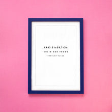 Load image into Gallery viewer, Blue Oak Frame 21x29,7 (A4)