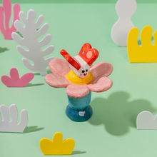 Load image into Gallery viewer, Mara & Flia, the Flower and the Butterfly - Handmade Ceramic Piece