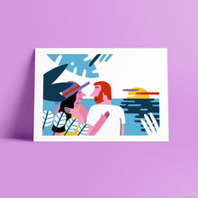 Load image into Gallery viewer, Romantic Vacation // A4 Digital Print
