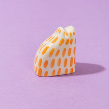 Load image into Gallery viewer, Sunny, the Tiny Cat - Handmade Ceramic Piece
