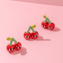 Load image into Gallery viewer, Honest Cherries - Handmade Ceramic Piece

