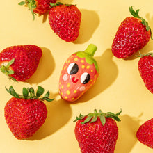 Load image into Gallery viewer, Fearless Strawberry - Handmade Ceramic Piece
