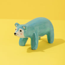 Load image into Gallery viewer, Blubi, The Bear - Handmade Ceramic Piece
