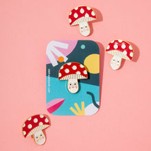 Load image into Gallery viewer, Mushroom // Pin

