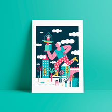 Load image into Gallery viewer, Skating through life // A4 Digital Print
