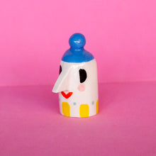 Load image into Gallery viewer, Etelvina, Nosy People - Handmade Ceramic Sculpture

