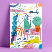 Load image into Gallery viewer, Facetime with my friends // Poster 50x70
