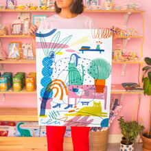 Load image into Gallery viewer, Facetime with my friends // Poster 50x70
