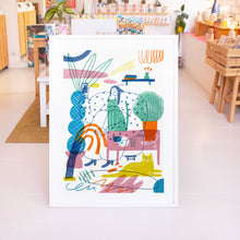 Load image into Gallery viewer, Facetime with my friends // Poster 50x70
