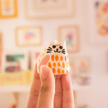 Load image into Gallery viewer, Sunny, the Tiny Cat - Handmade Ceramic Piece
