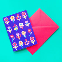 Load image into Gallery viewer, Flowers // A6 Greeting Card
