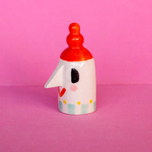 Load image into Gallery viewer, Lucia, Nosy People - Handmade Ceramic Sculpture
