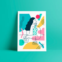 Load image into Gallery viewer, Morning Coffee // A4 Digital Print
