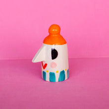 Load image into Gallery viewer, Odete, Nosy People - Handmade Ceramic Sculpture
