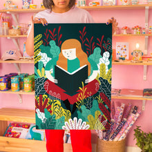 Load image into Gallery viewer, Reading Garden // Poster 50x70

