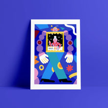 Load image into Gallery viewer, Robot I // A4 Digital Print
