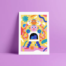 Load image into Gallery viewer, Robot II // A4 Digital Print
