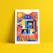 Load image into Gallery viewer, Robot III // A4 Digital Print
