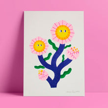 Load image into Gallery viewer, Sisterhood II // A6 Risograph
