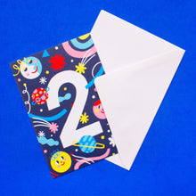 Load image into Gallery viewer, Birthday Card // Number 2
