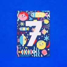 Load image into Gallery viewer, Birthday Card // Number 7
