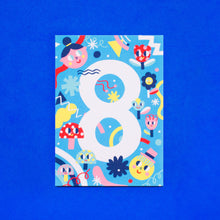 Load image into Gallery viewer, Birthday Card // Number 8
