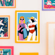 Load image into Gallery viewer, Beach Time // A4 Digital Print
