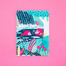 Load image into Gallery viewer, By the Waterfall // A6 Postcard
