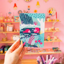 Load image into Gallery viewer, By the Waterfall // A6 Postcard
