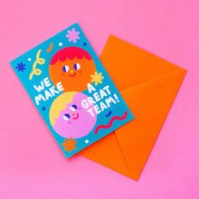 Load image into Gallery viewer, Great Team // A6 Greeting Card
