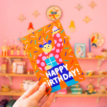 Load image into Gallery viewer, Happy Birthday // A6 Greeting Card
