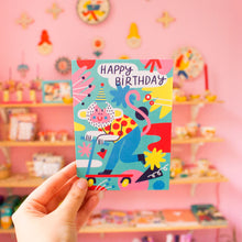 Load image into Gallery viewer, Happy Birthday Monkey // A6 Postcard
