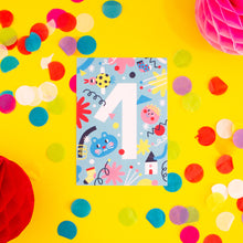 Load image into Gallery viewer, Birthday Card // Number 1
