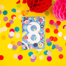 Load image into Gallery viewer, Birthday Card // Number 8
