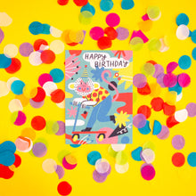 Load image into Gallery viewer, Happy Birthday Monkey // A6 Postcard
