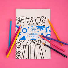 Load image into Gallery viewer, Coloring Posters - Pack 3
