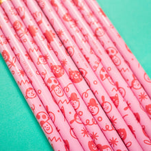 Load image into Gallery viewer, Pack of 3 Pink Fun / Pencil
