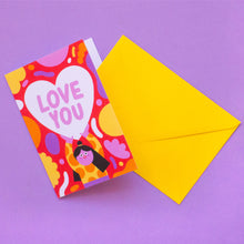 Load image into Gallery viewer, Love You // A6 Greeting Card
