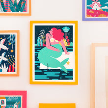 Load image into Gallery viewer, Mermaid // A4 Digital Print
