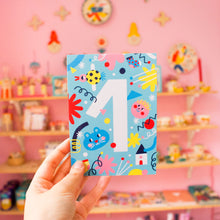 Load image into Gallery viewer, Birthday Card // Number 1
