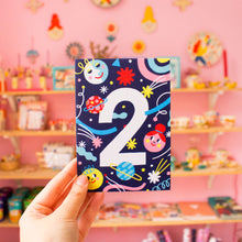 Load image into Gallery viewer, Birthday Card // Number 2
